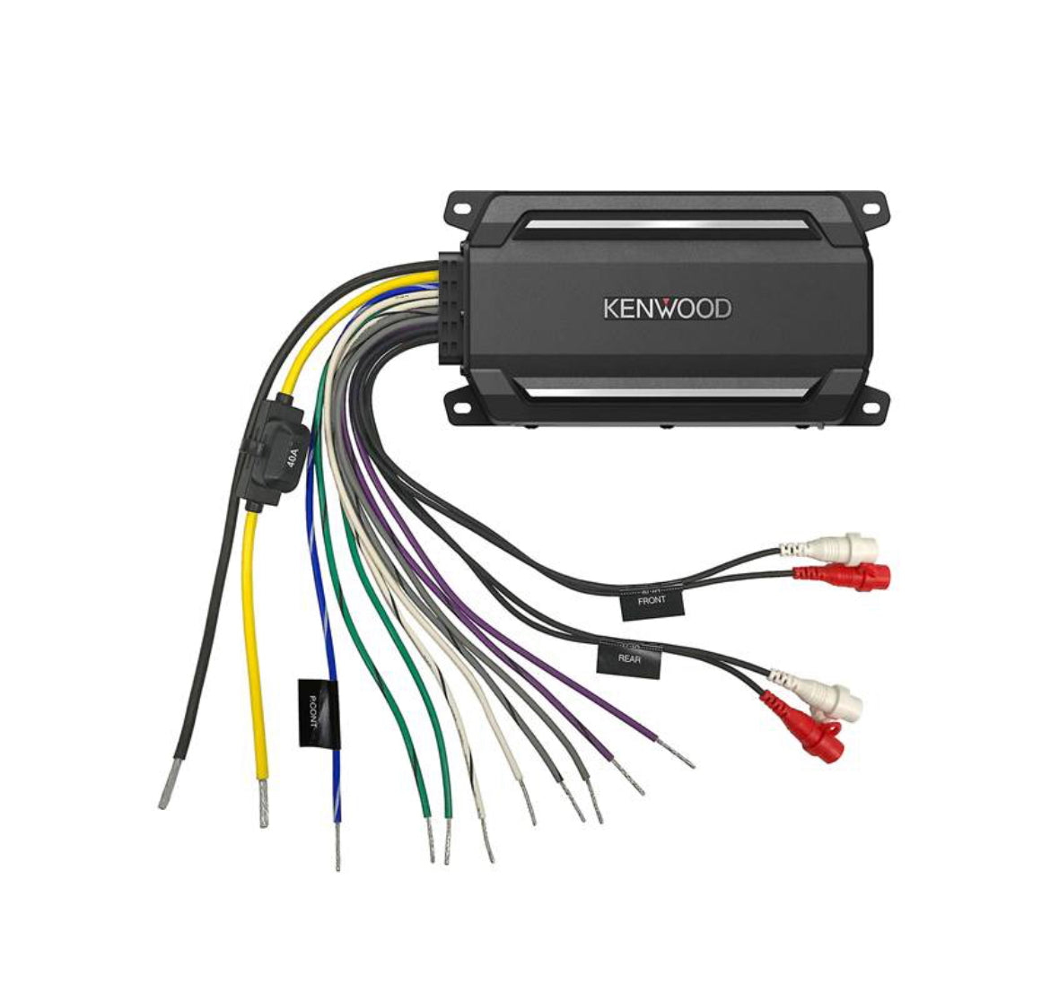 Kenwood KAC-M5014 Compact IP67 4-channel powersports/marine amplifier