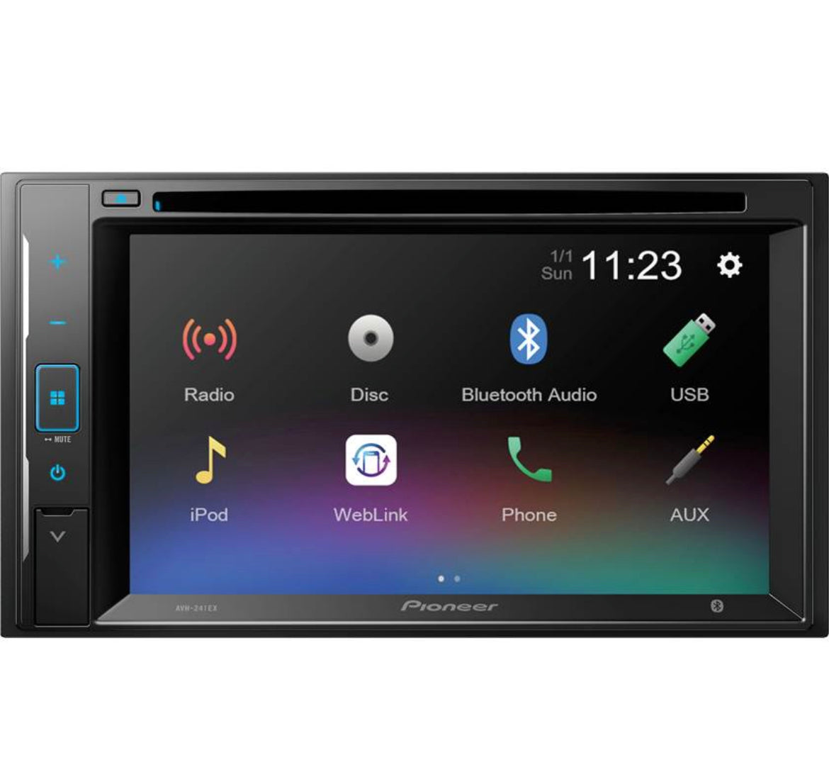 Pioneer AVH-241EX - Most budget Friendly Pioneer Stereo with DVD receiver