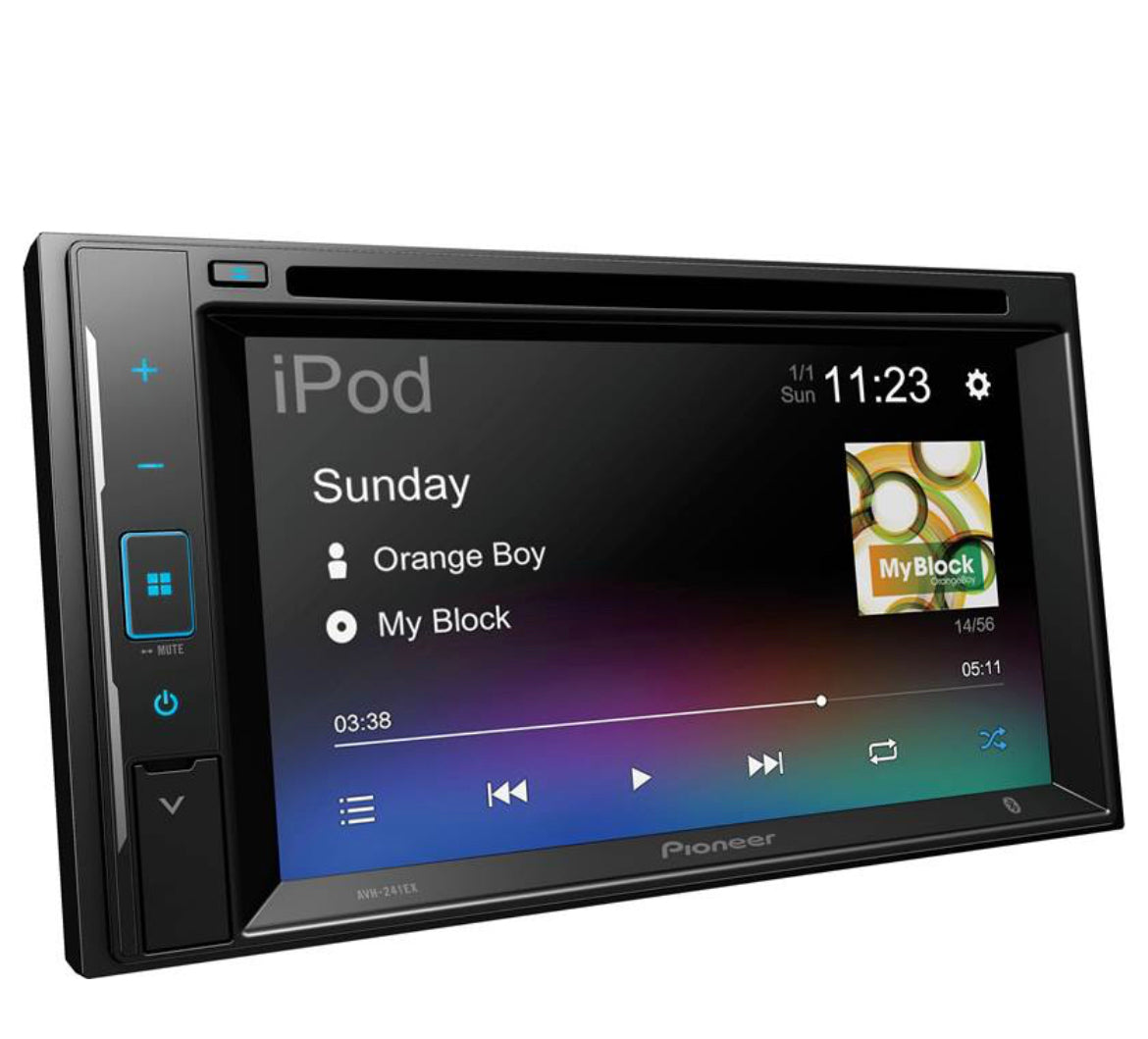 Pioneer AVH-241EX - Most budget Friendly Pioneer Stereo with DVD receiver