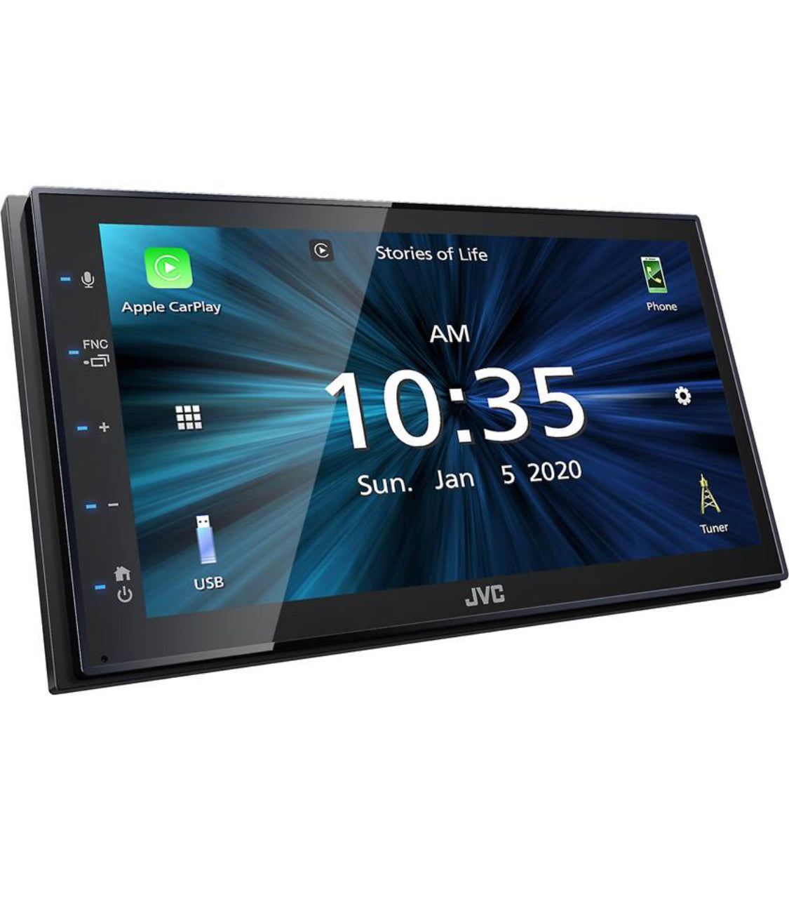 JVC KW-M560BT Apple CarPlay Android Auto 7