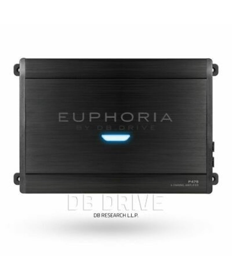 DB Drive Euphoria F475 - 1200 Watt Max 4/3/2 Channel Amplifier