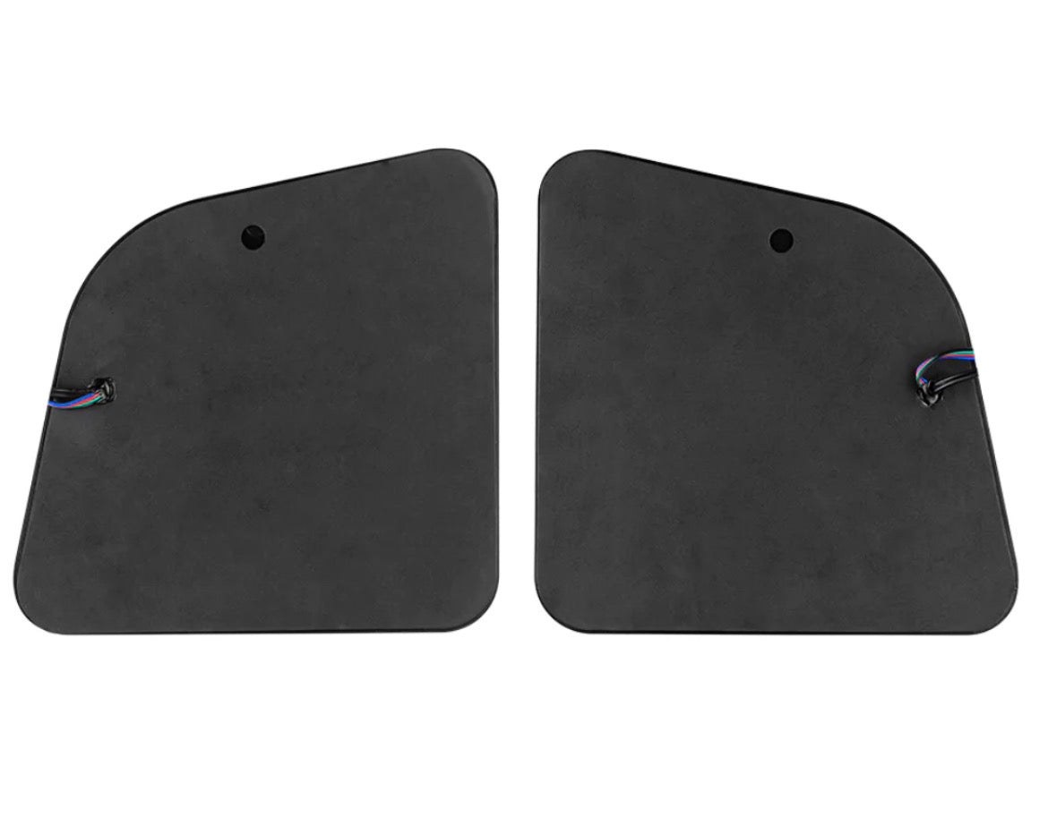 DS18 EN6SLIM/BK Universal Shallow Enclosure with 100 Watts Marine Water Resistant Speaker NXL-6SL/BK Included-Black
