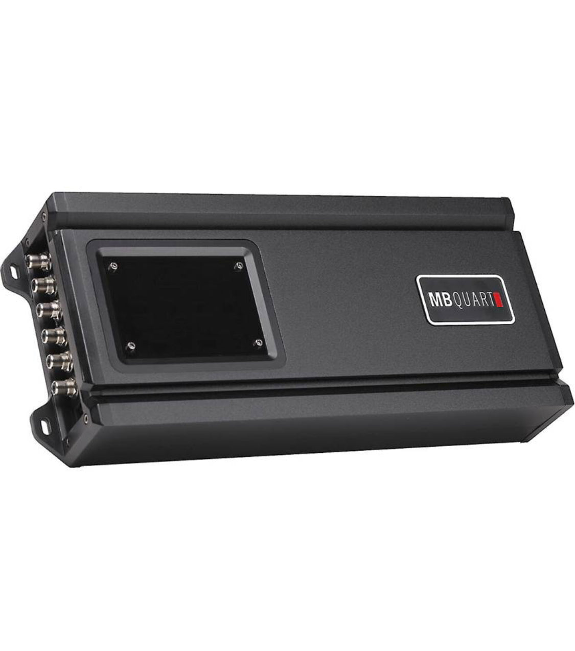 MB Quart RA1-710.5 Reference Series 5-channel car amplifier — 50 watts RMS x 4 at 4 ohms + 350 watts RMS x 1 at 1 ohm