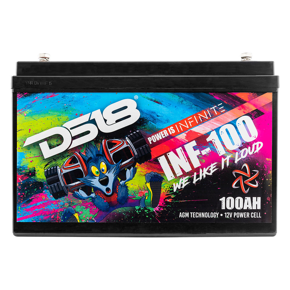 DS18 INFINITE 100 AH AGM Power Cell Battery