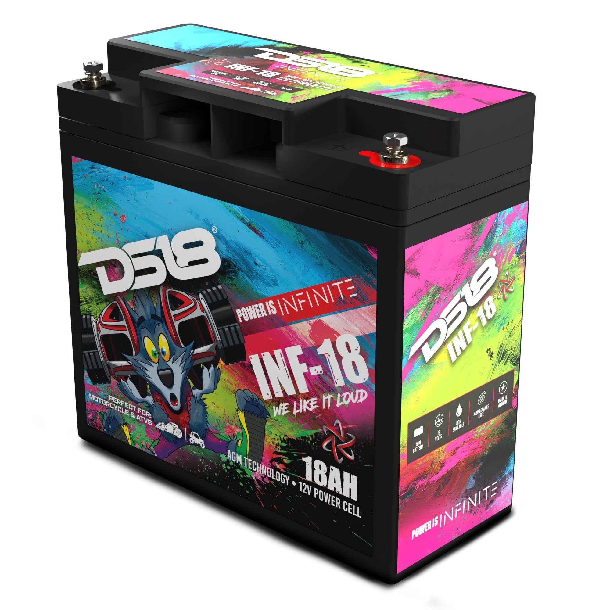 INFINITE 18 AH AGM Power Cell 12 Volt Battery