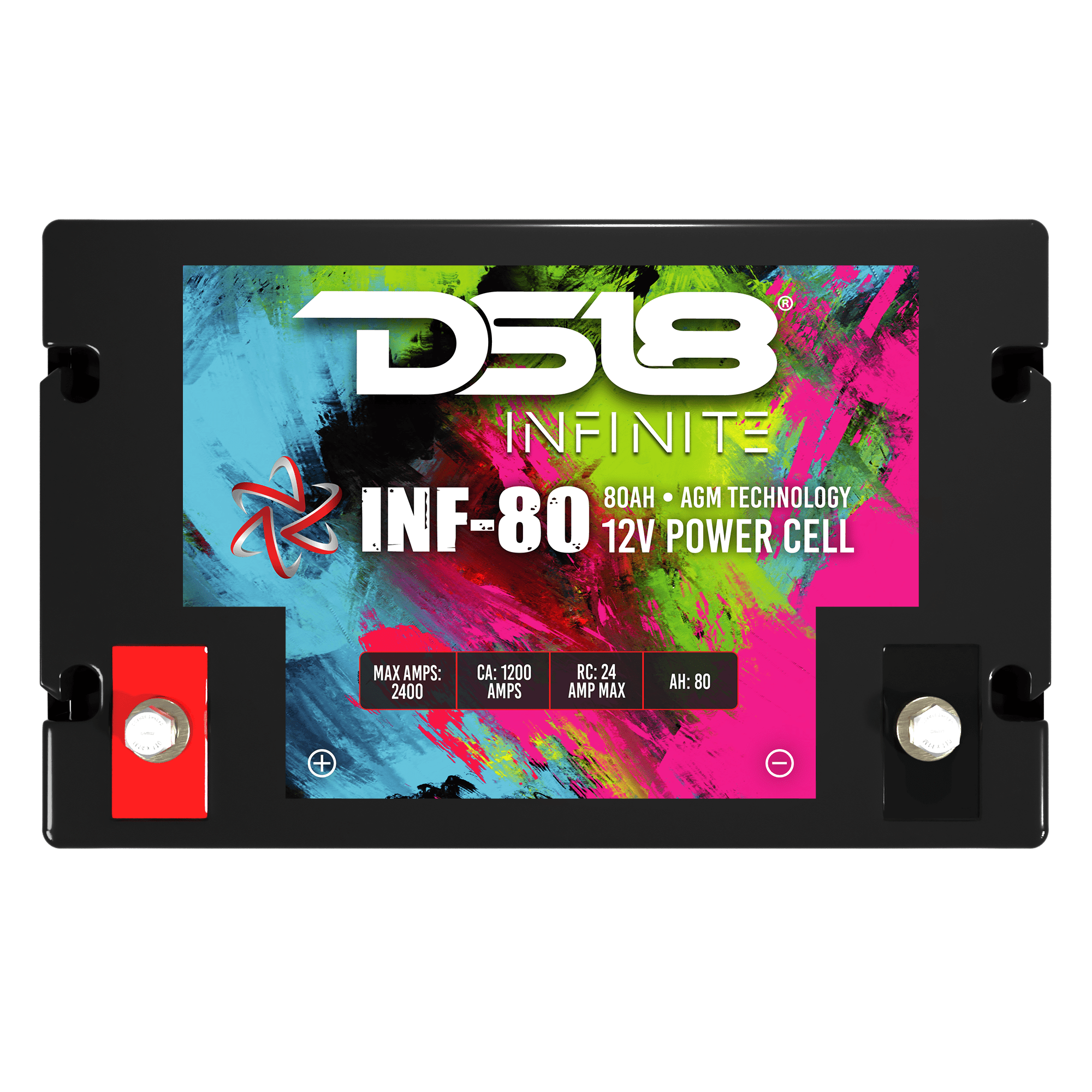 INFINITE 80 AH AGM Power Cell 12 Volt Battery