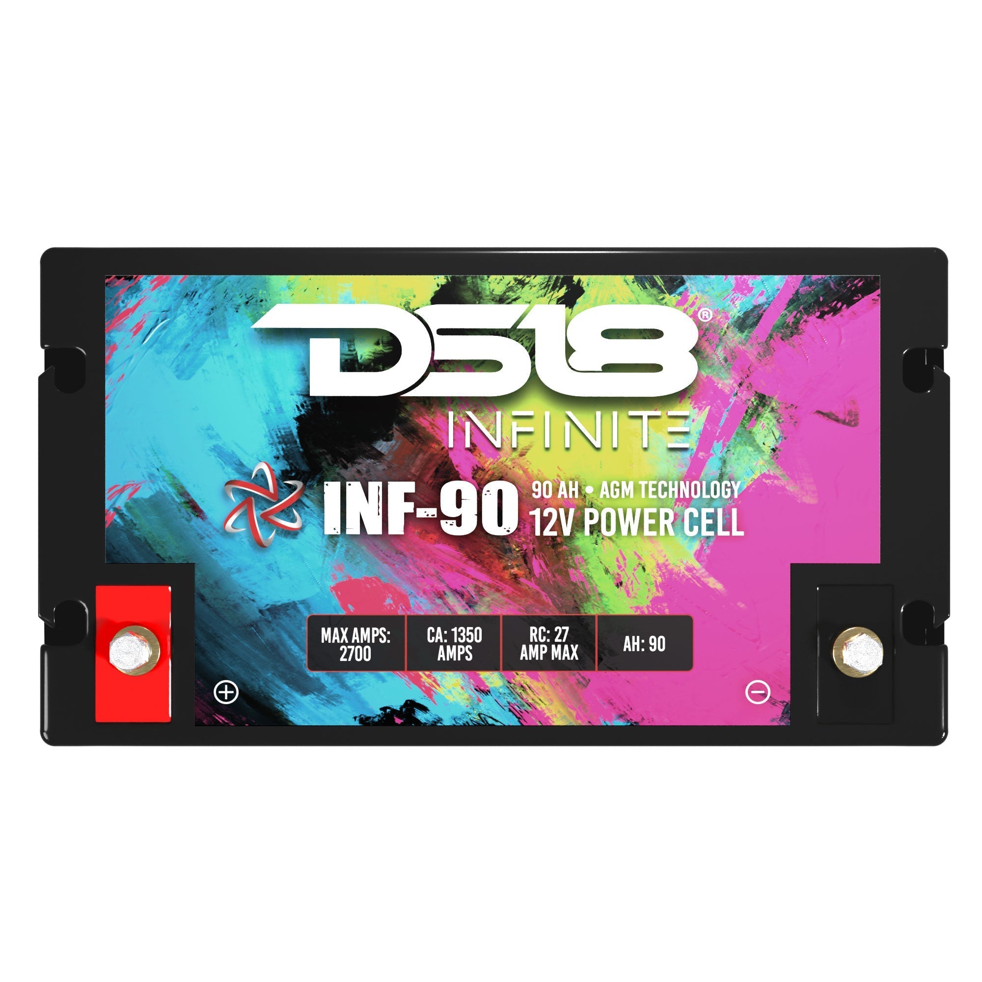 DS18 INF-90AH INFINITE 90 AH 2500 Watts AGM Power Cell 12 Volt Battery