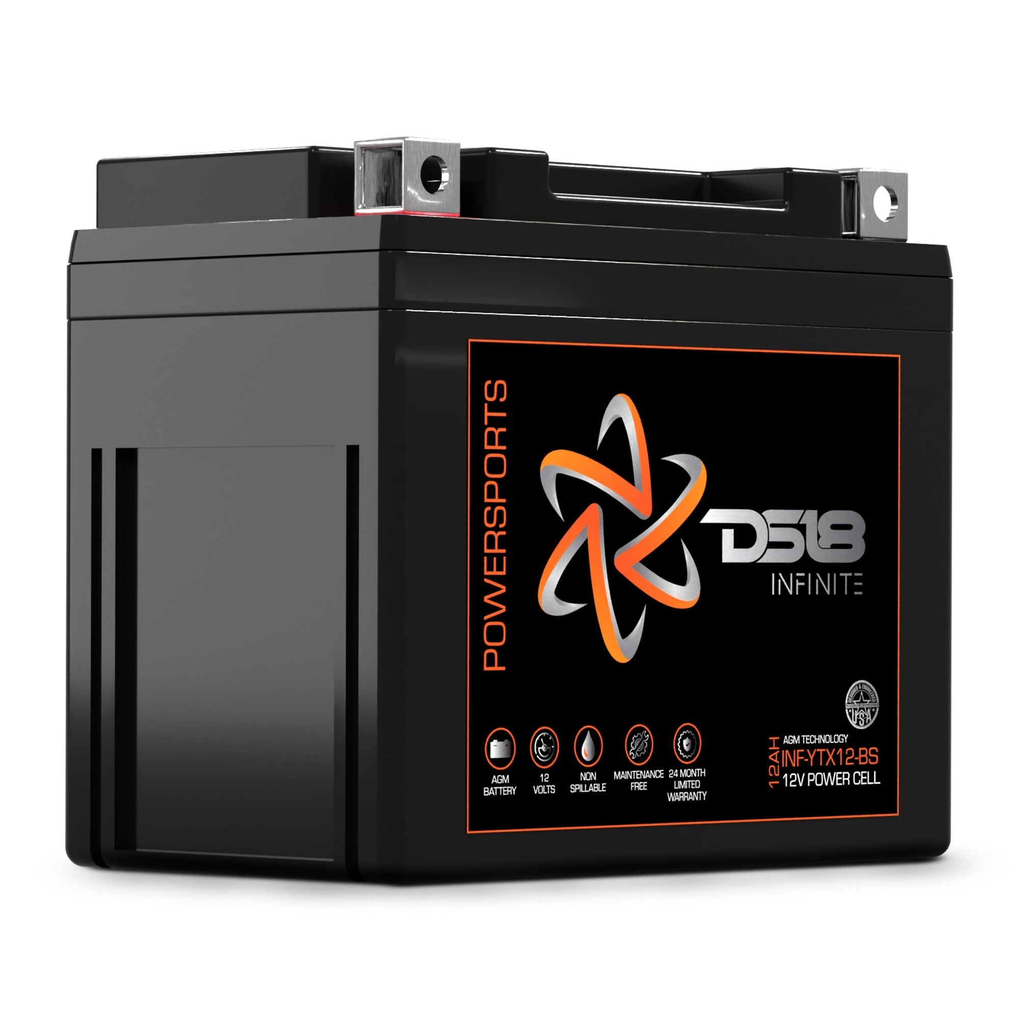 DS18 INFINITE 450 Watts 12 AH AGM Power Cell For Power Sports