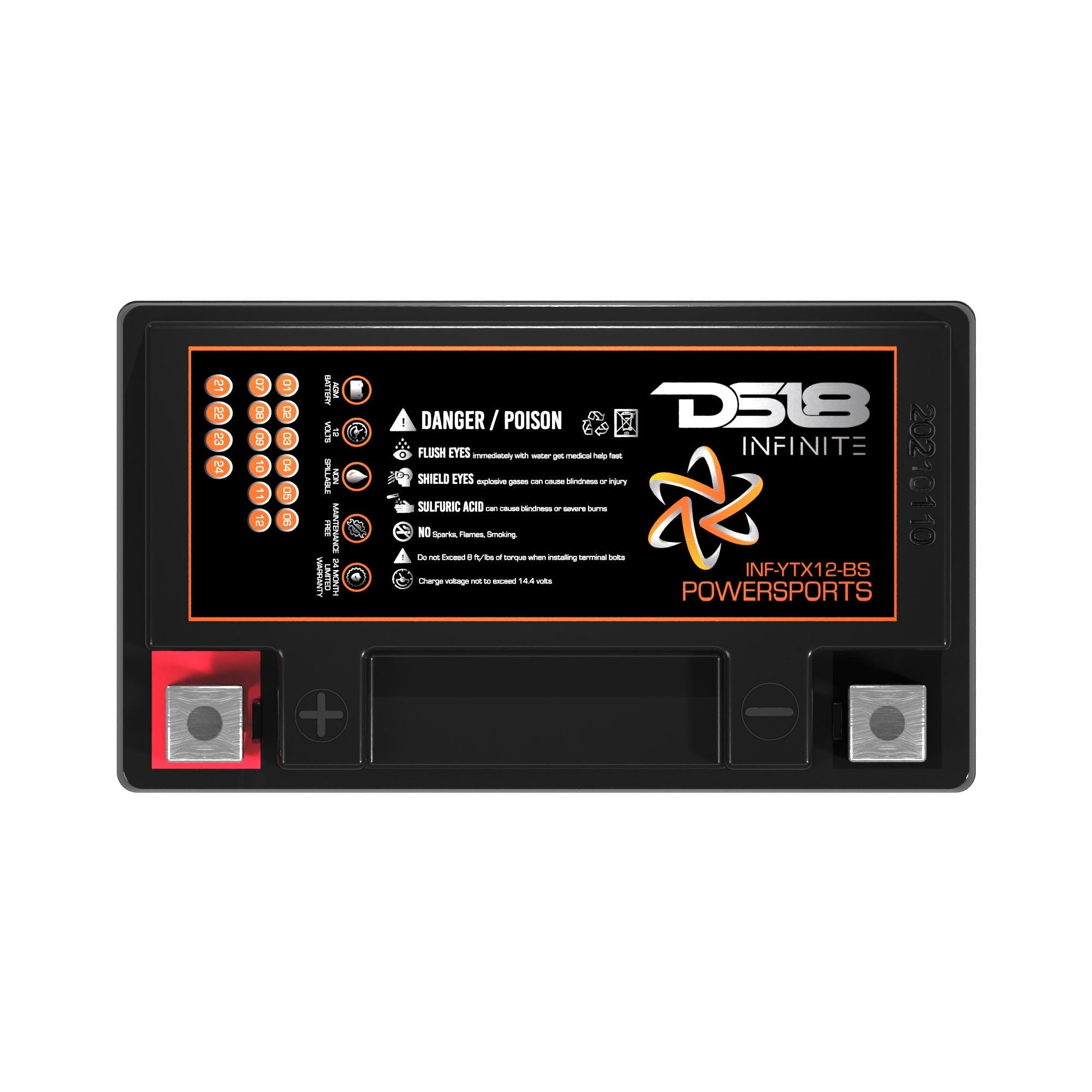 DS18 INFINITE 450 Watts 12 AH AGM Power Cell For Power Sports