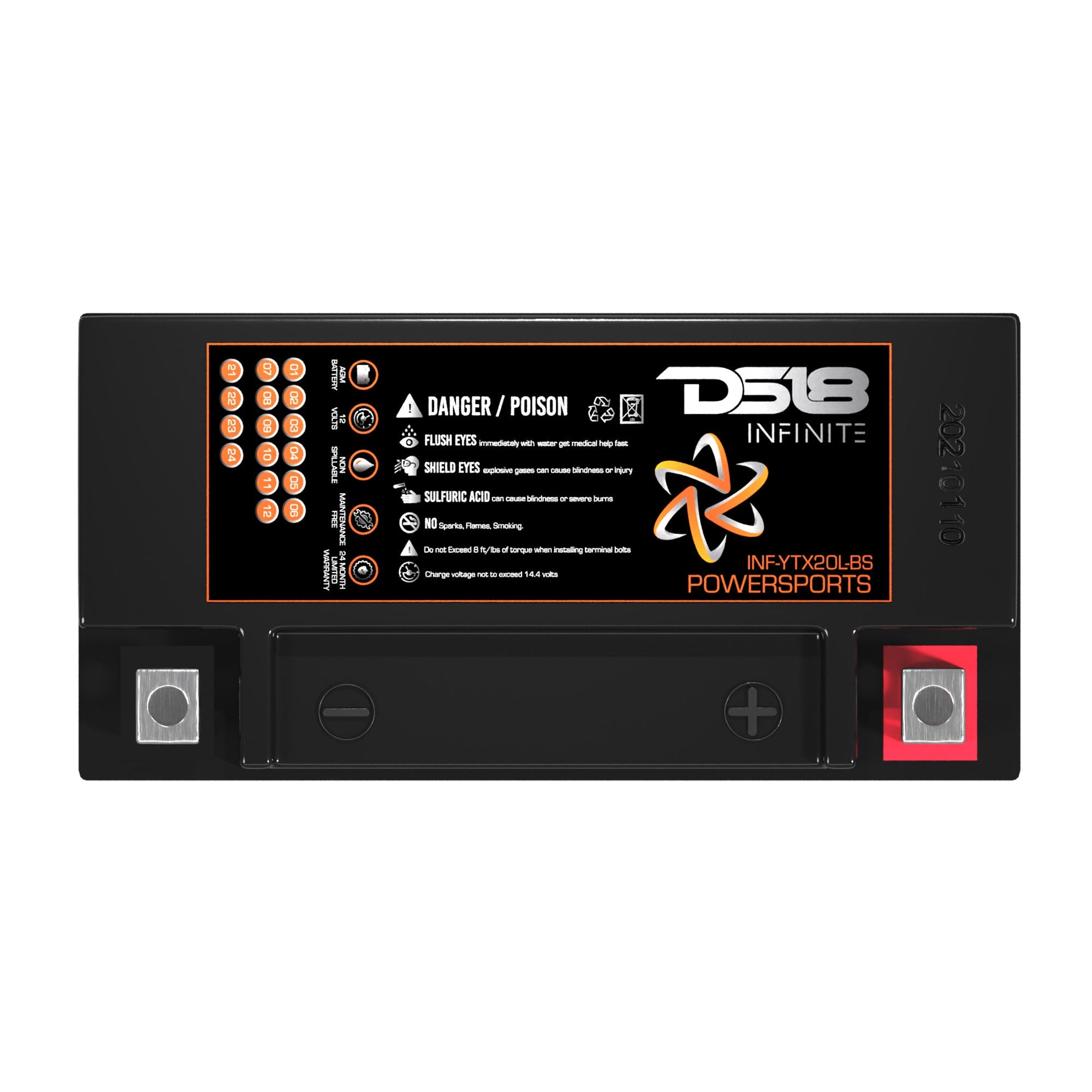 DS18 INFINITE 800 Watts 20 AH AGM Power Cell For Power Sports
