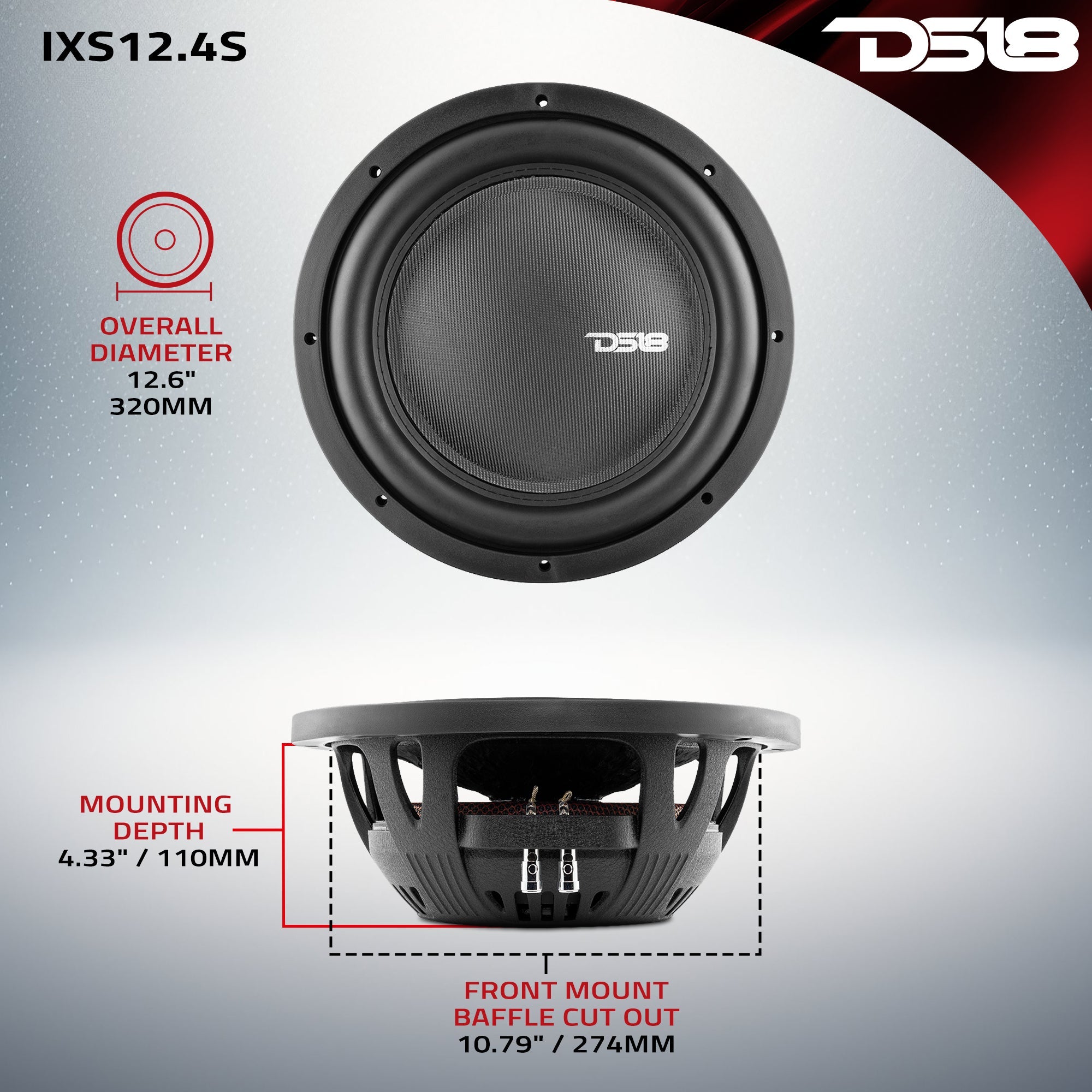 IXS Shallow-Mount 12