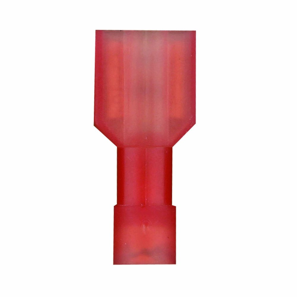 Install Bay RNFD250F Red Nylon Female Quick Disconnect, 22-18 Gauge, .250,