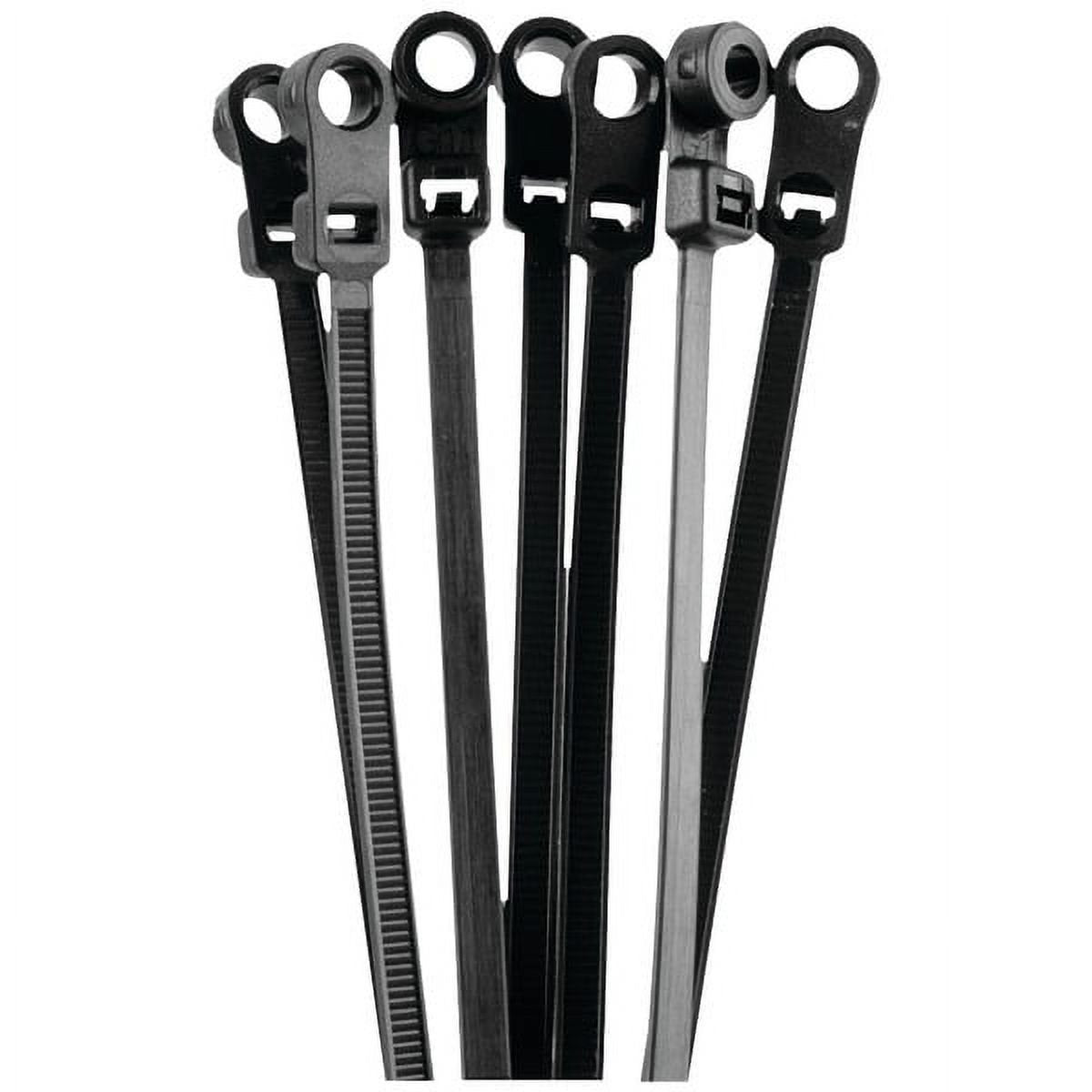 Install Bay BMCT11 Zip Ties With Screw Down, 100 Pk (11