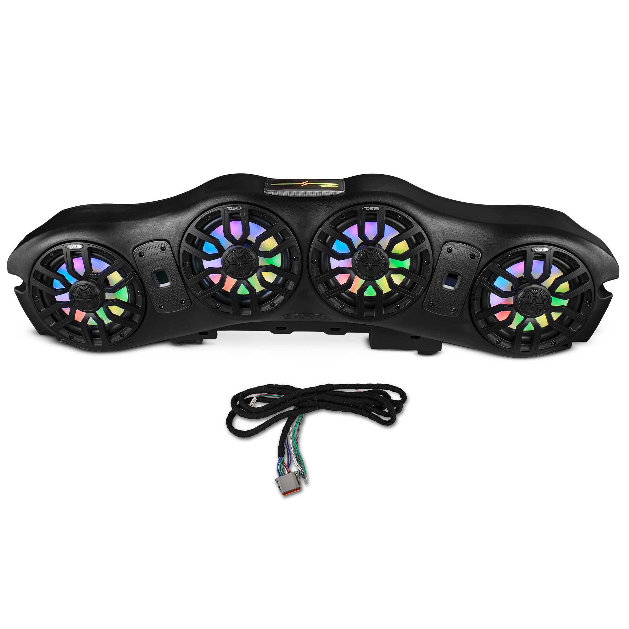 Jeep JL/JLU/JT 2024–Up Overhead Sound Bar – Loaded with 4 x 8” NXL-IQ8 Marine Speakers