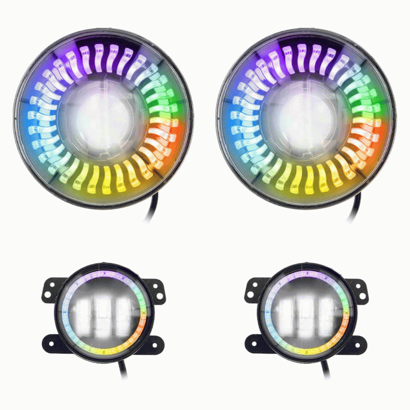Metra Electronics JP-708RGBKT Chasing RGB 7