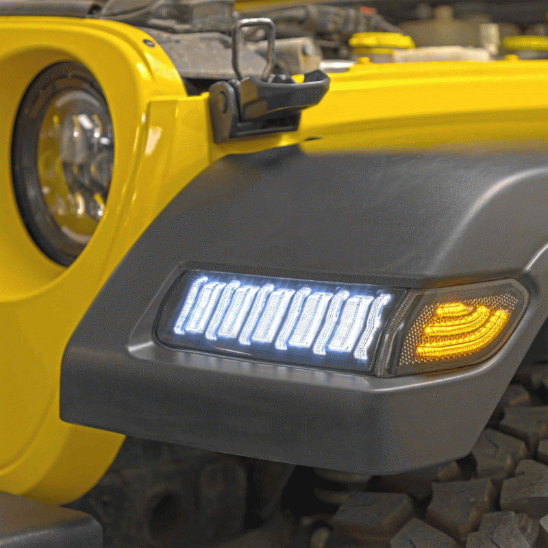 Metra Electronics JP-SML2 Amber LED Side Marker Light - Wrangler JL/Gladiator JT 2018