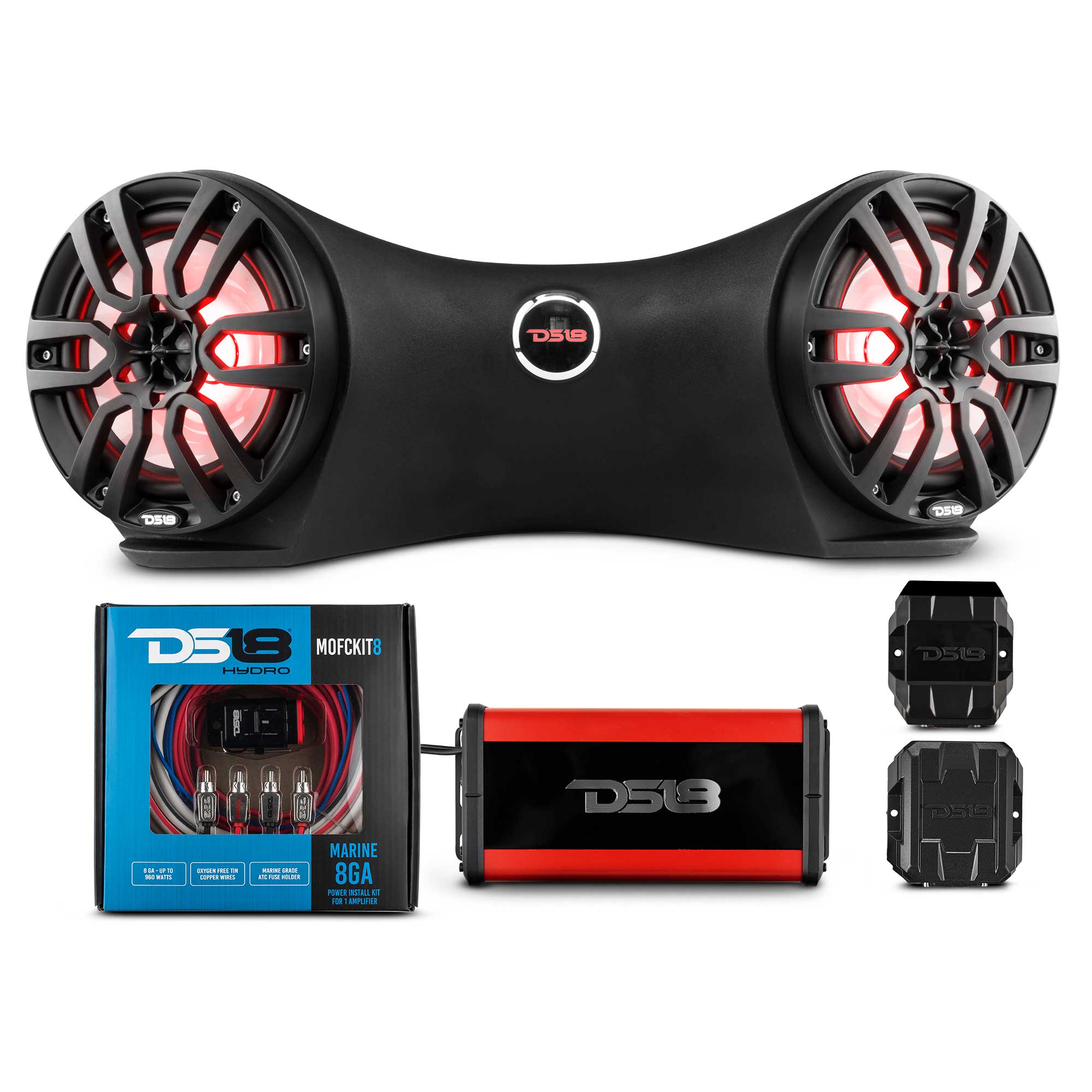 Extreme Sound System for Jet Skis - Loaded with 2 x 8