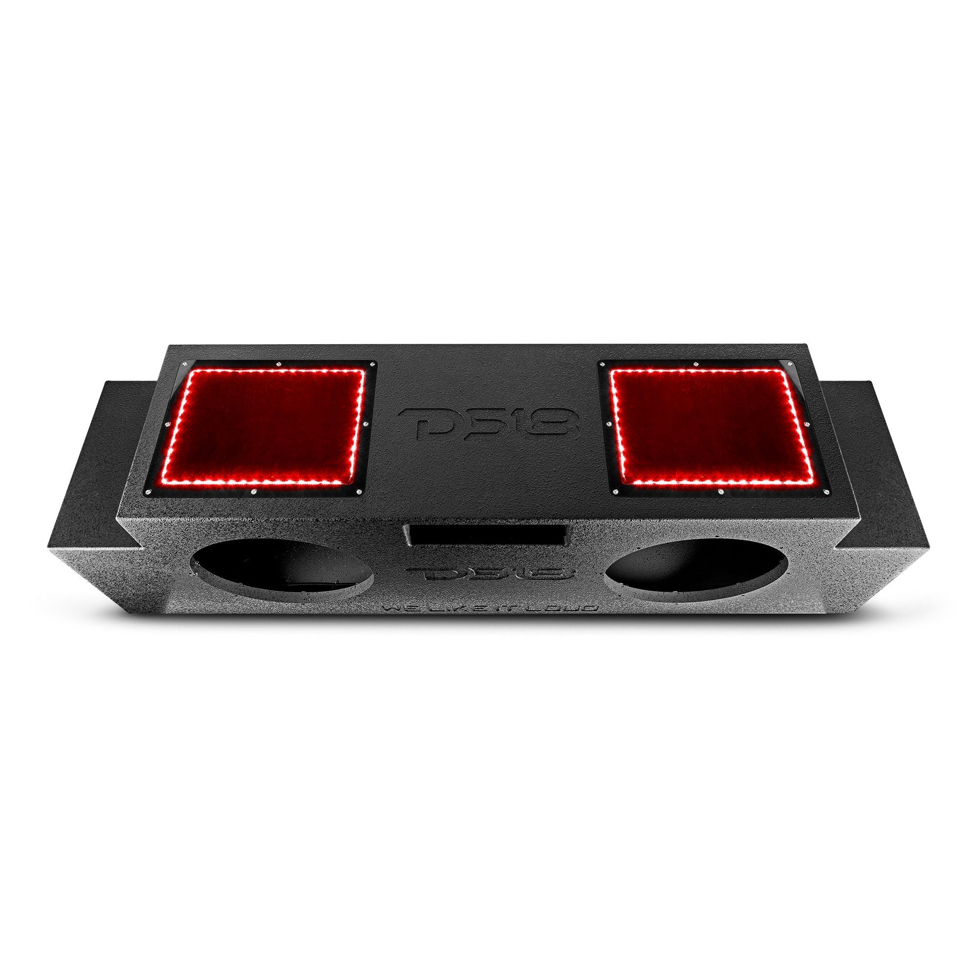 DS18 Jeep JKU/JLU Down Firing Subwoofer Enclosure 2 x 12