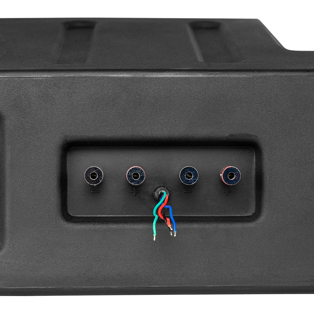 Under Seat Subwoofer Enclosure 2 x 6.5