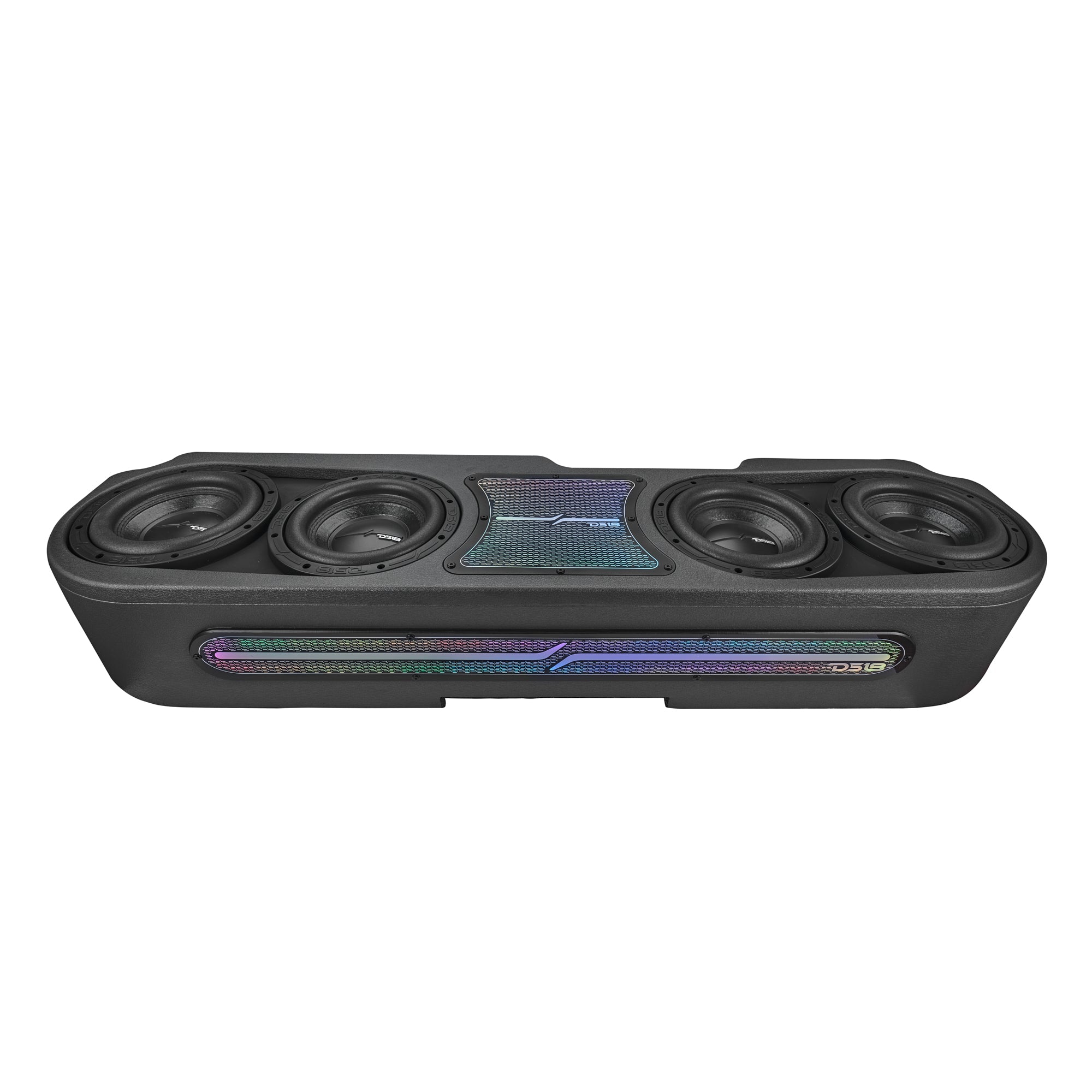 Jeep JT Gladiator Loaded Under Rear Seat Subwoofer Enclosure with 4 X 8