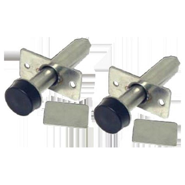 Install bay JW2/591 Stainless Steel Door Poppers, 18 lb. Pull (Pair)