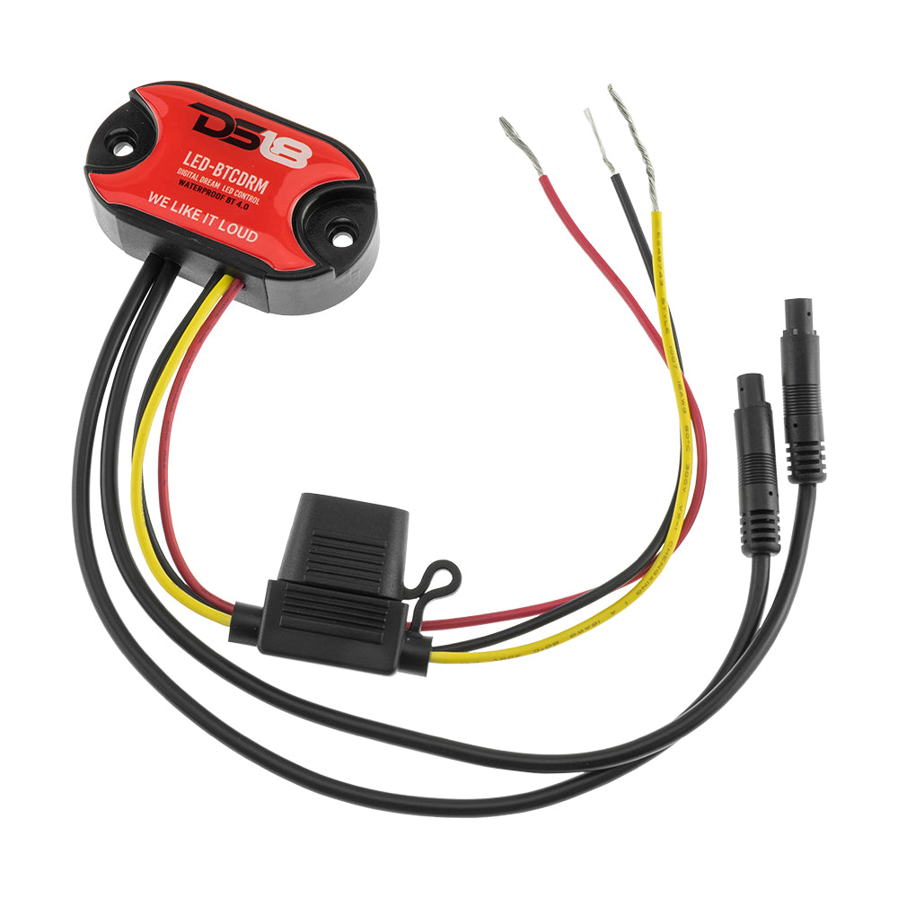 DS18 RGB LED Dream Digital Lights Chasing Bluetooth Control (Works with Android and IPhone)