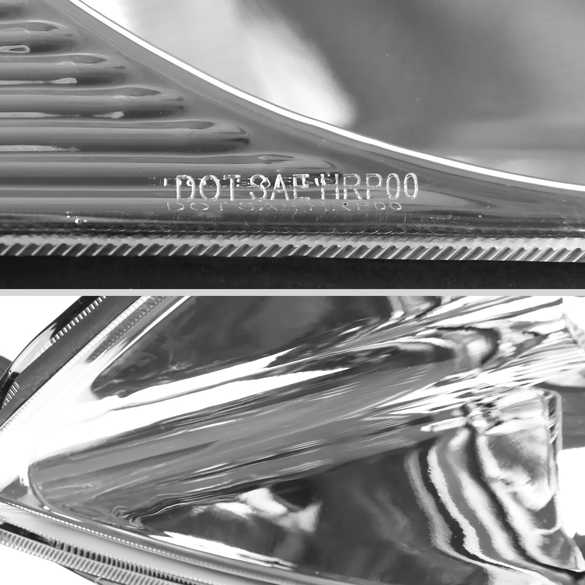 Spec-D 00-05 Mitsubishi Eclipse Crystal Headlights OEM Style Chrome