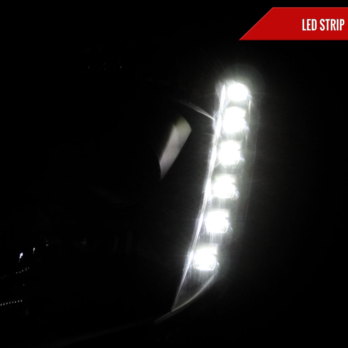 Spec-D 03-05 350Z Projector Headlights Factory HID Black/Smoked