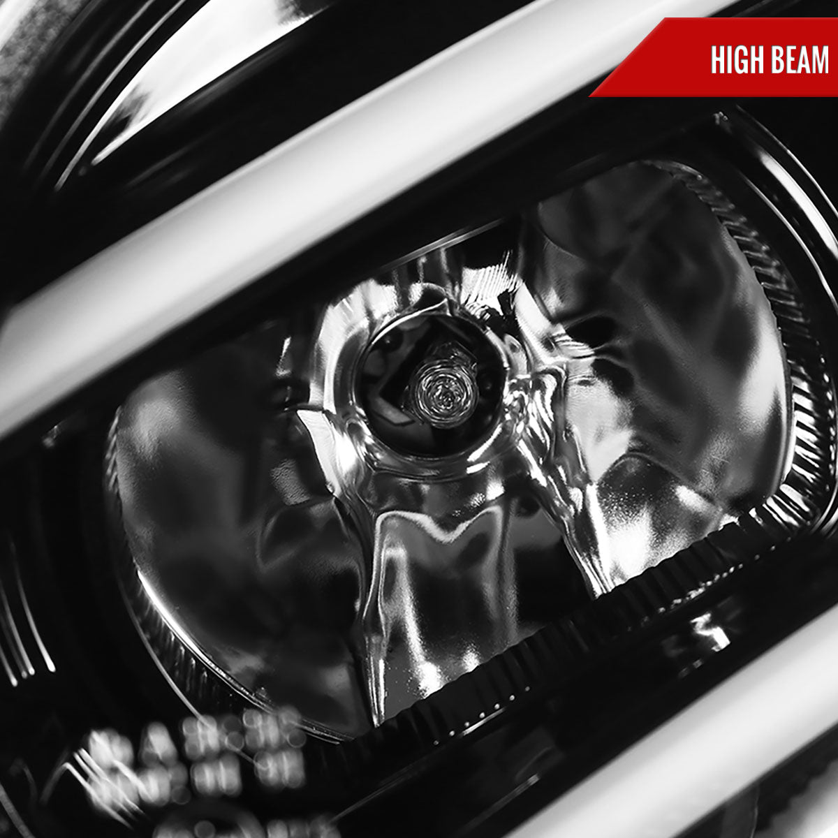 Spec-D 01-07 Benz W203 C-Class 4DR Projector Headlights LED Bar