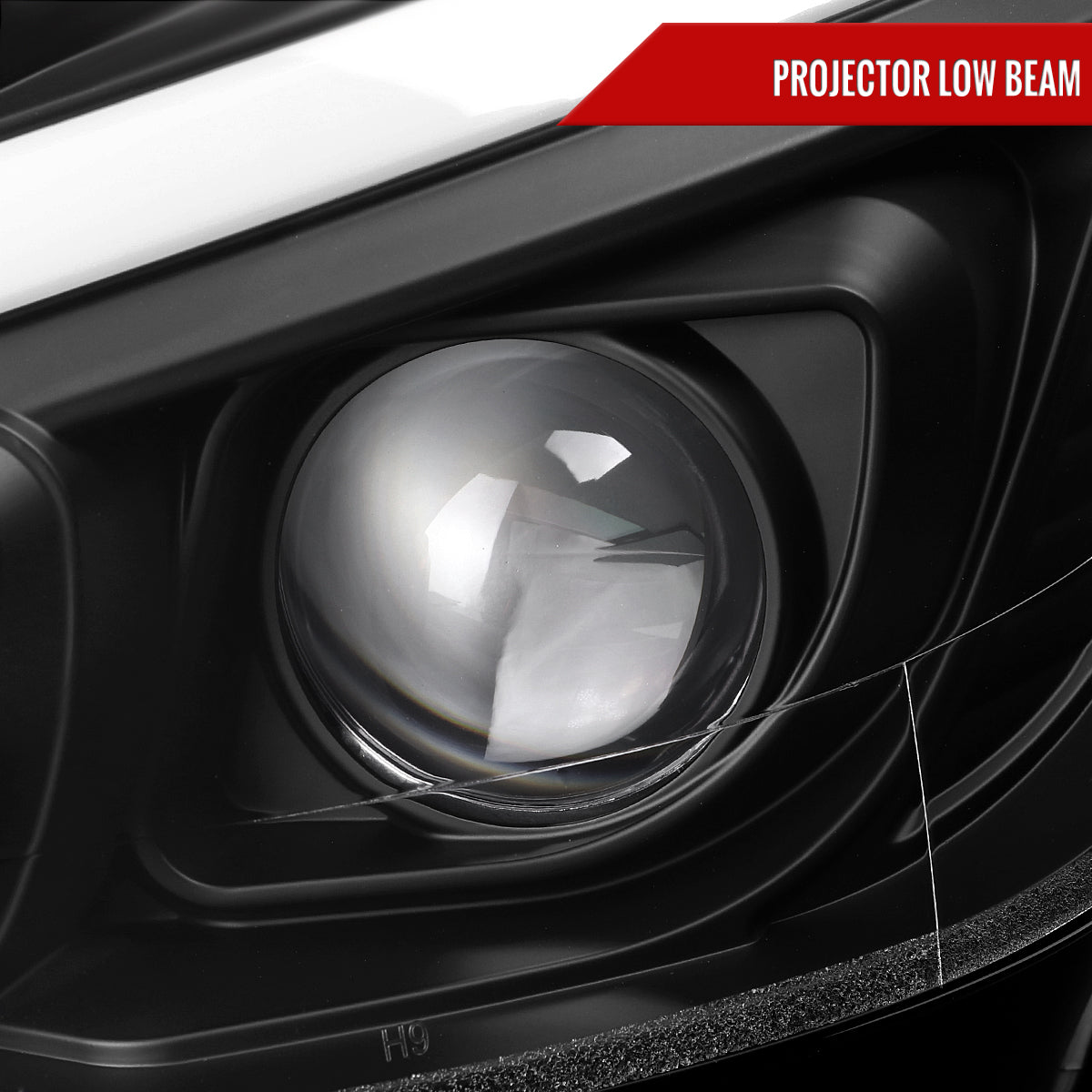 Spec-D 12-14 Mercedes C-Class W204 Projector Headlights LED Turn.