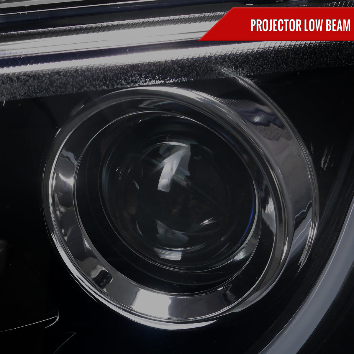 Spec-D 08-09 Pontiac G8 Projector Headlights LED Bar Black/Smoked