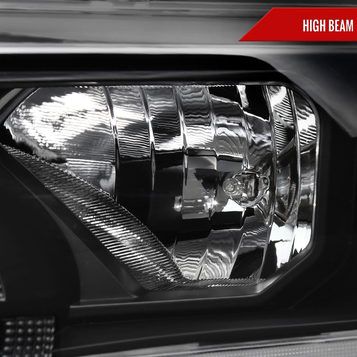 Spec-D 19-22 Ford Ranger SEQ LED Bar Projector Headlights Black