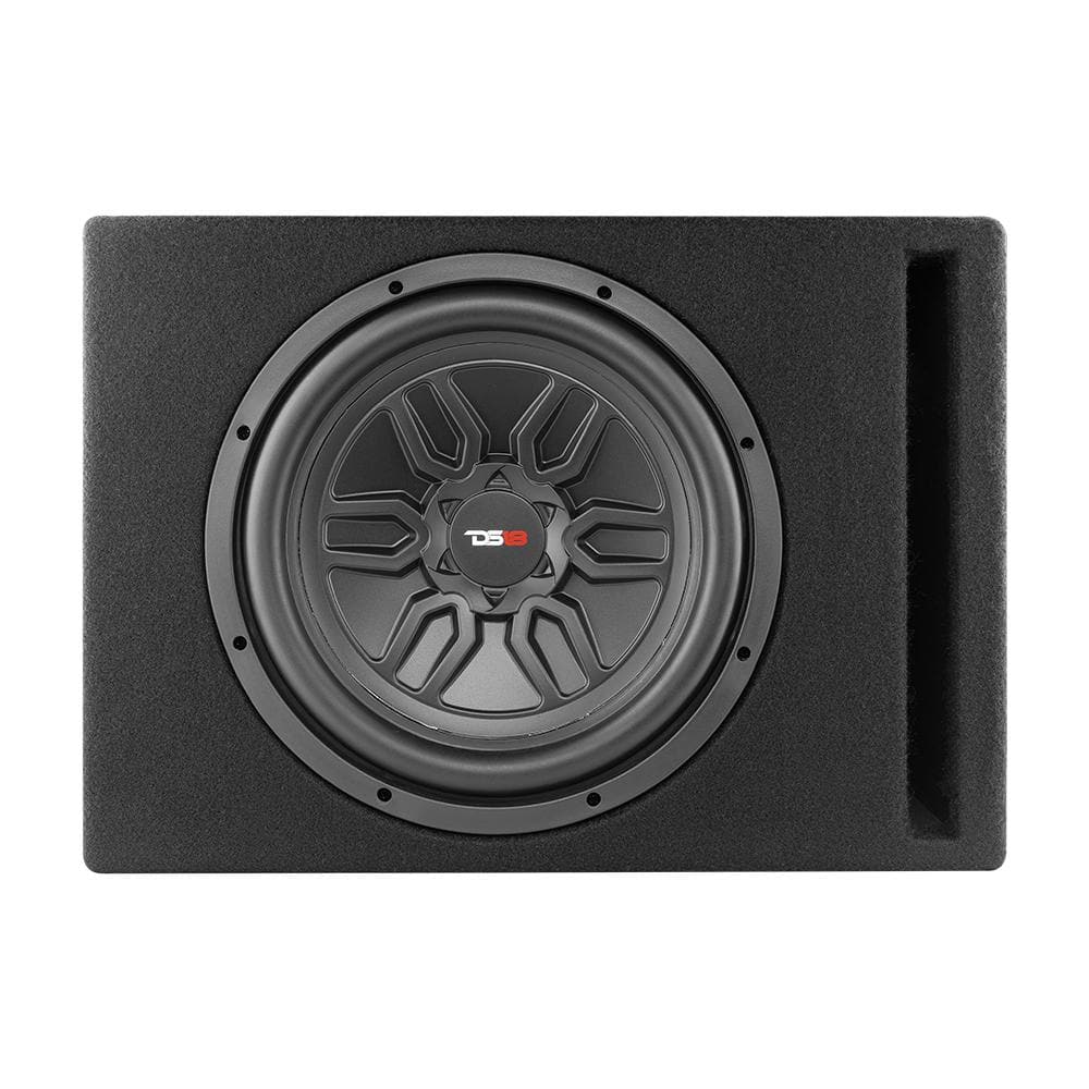 DS18 Bass Package 1 X SLC-MD12 In a Ported Box with S-1500.1/RD Amplifier and 4-GA Amp Kit 250 Watts Rms