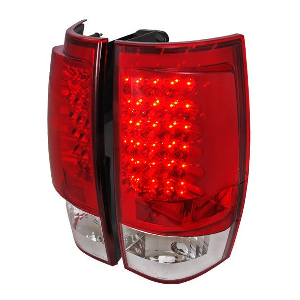 Spec-D 07-10 Chevrolet/GMC Denali/Tahoe LED Tail Lights Red