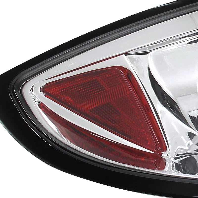 Spec-D 06-08 Mitsubishi Eclipse LED Tail Lights Chrome