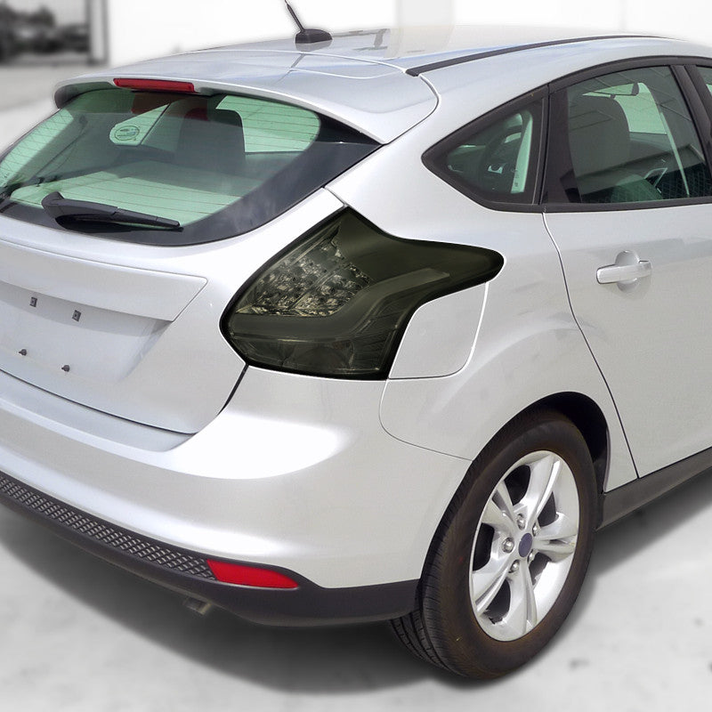 Spec-D 12-14 Ford Focus 5 Door LED Tail Lights Smoked