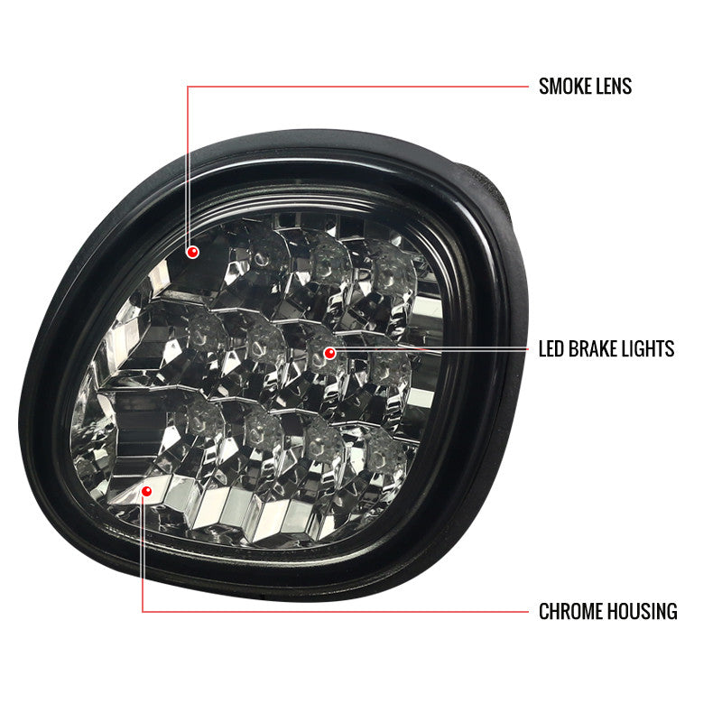 Spec-D 98-05 Lexus GS300 GS400 GS430 Tail Lights LED Smoked