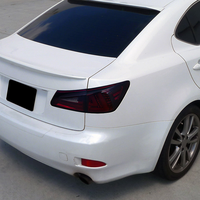 Spec-D 06-08 Lexus IS250 IS350 LED Tail & Trunk Lights Red Smoked