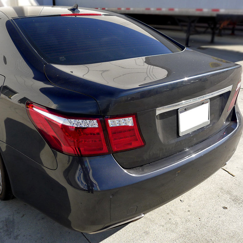 Spec-D 07-09 Lexus LS460 LED Tail & Trunk Lights Chrome/Red
