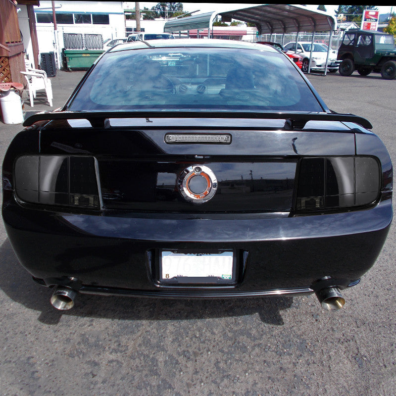 Spec-D 05-09 Ford Mustang Tail Lights LED Sequential Black/Smoked