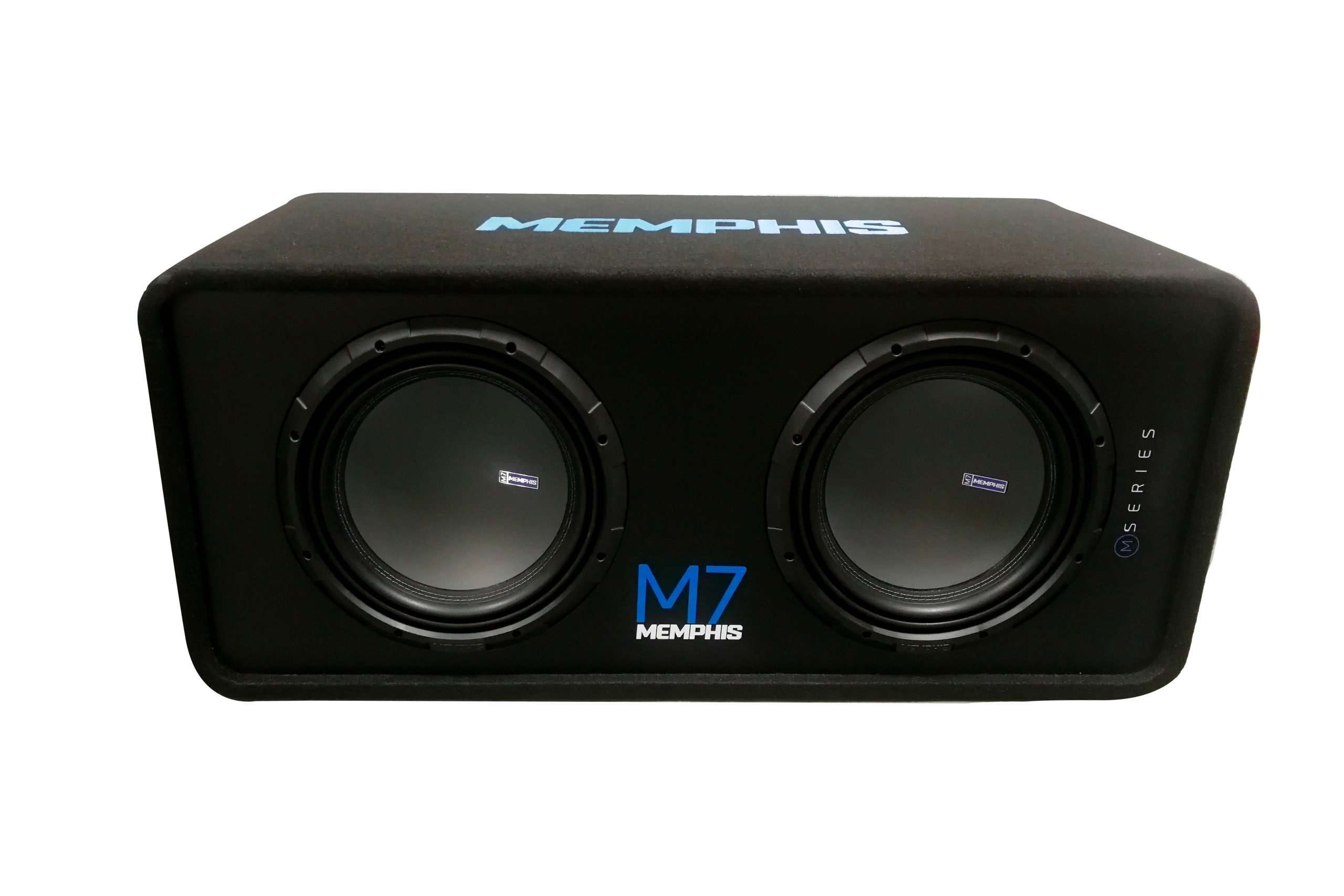Memphis Audio Dual 12 inch M7 Loaded Subwoofer Enclosure, 1500 Watts RMS