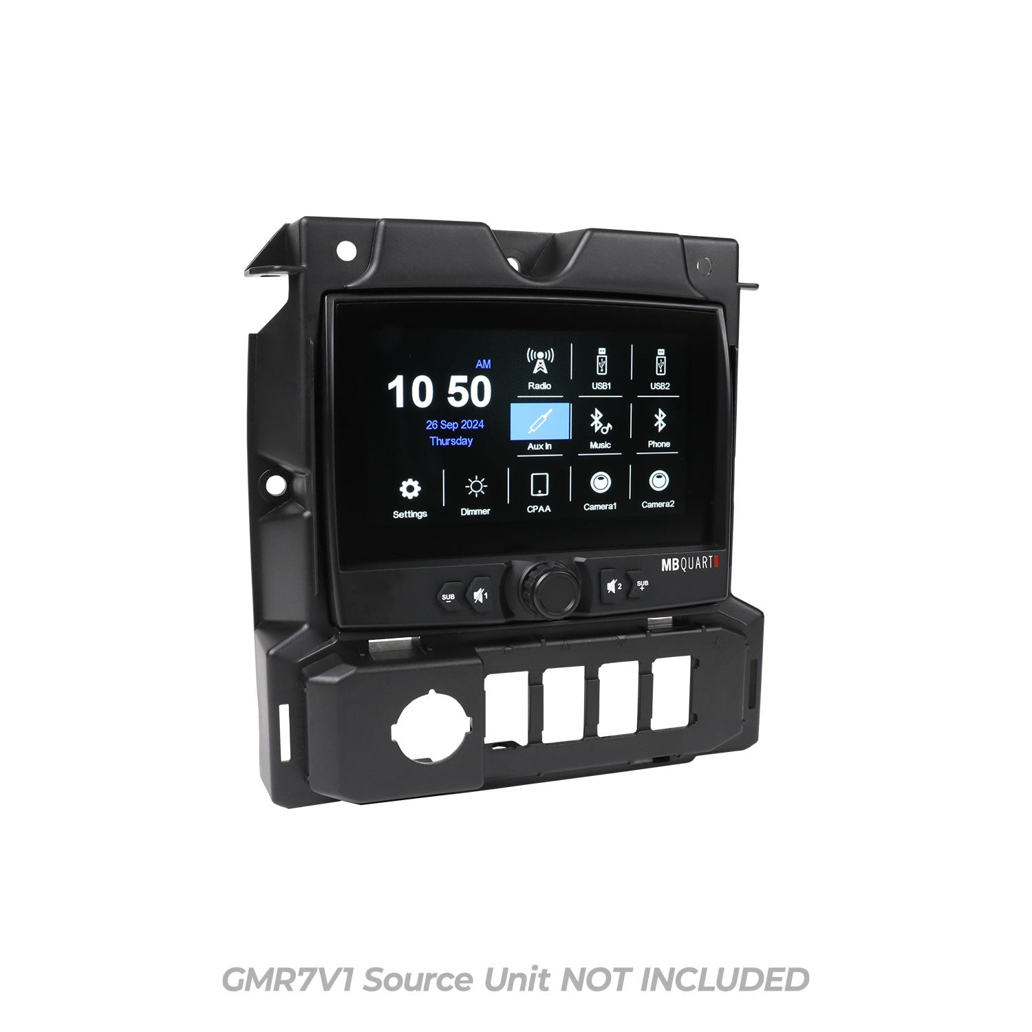 MBQS-RADM-1 Polaris Slingshot Tuned GMR7V1 Source Unit Installation Kit