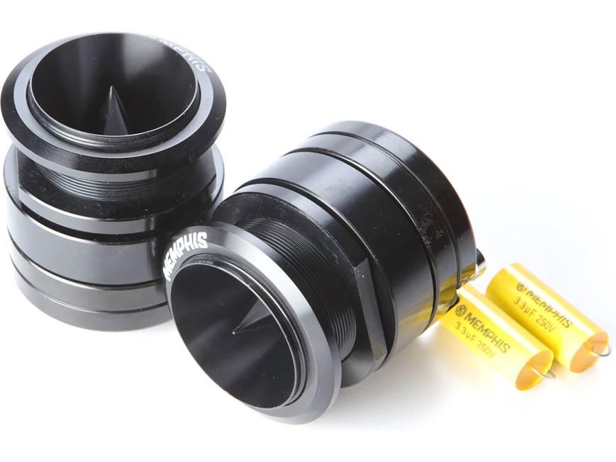 Memphis Audio MJPT25 MOJO Pro 1” Bullet Tweeters – 100W RMS High Efficiency Pro Audio Tweeters (Pair)
