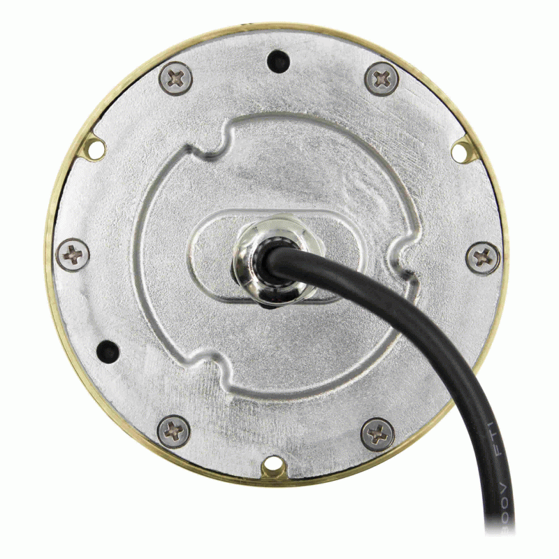 Metra ML-RGBW72W 72W RGBW Underwater Transom Light, Brass