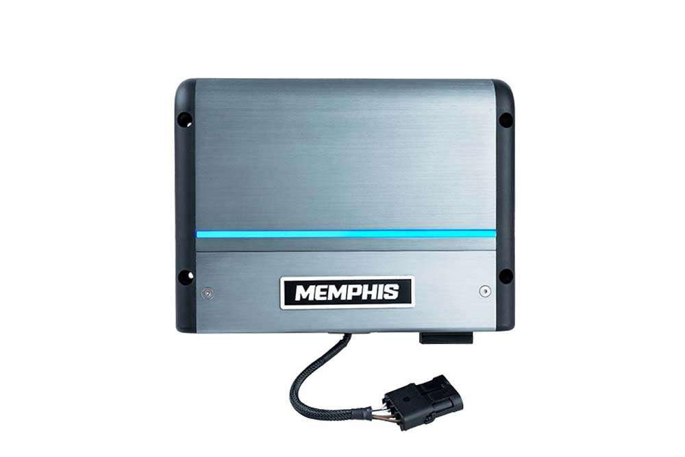 Memphis MM600.2V 600W RMS MM Series Class-D 2-Channel Marine Amplifiers with Bass Remote