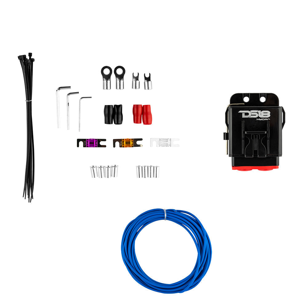 DS18 Marine Tinned OFC Amplifier Installation Kit 4-GA