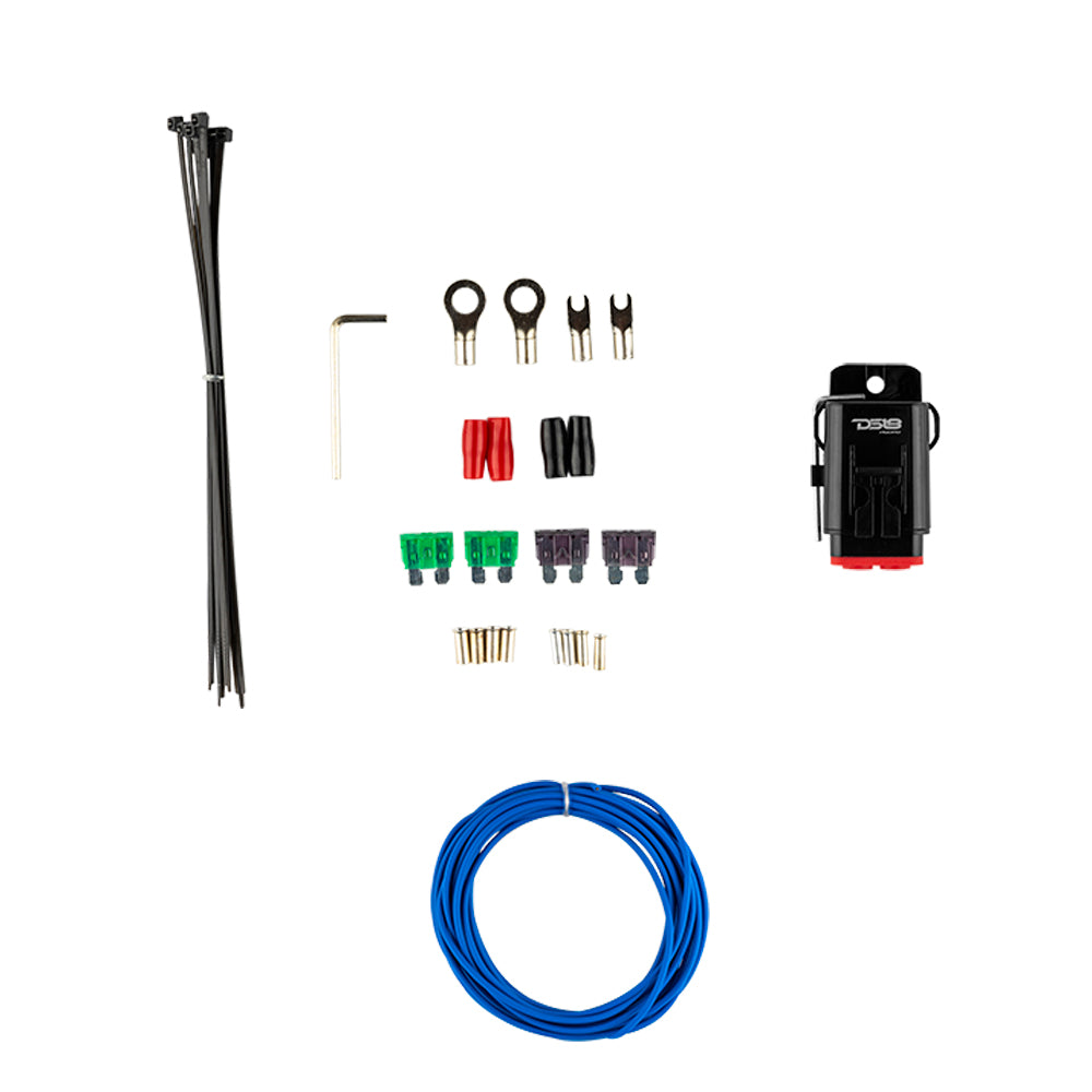 DS18 Marine Tinned OFC Amplifier Installation Kit 8-GA