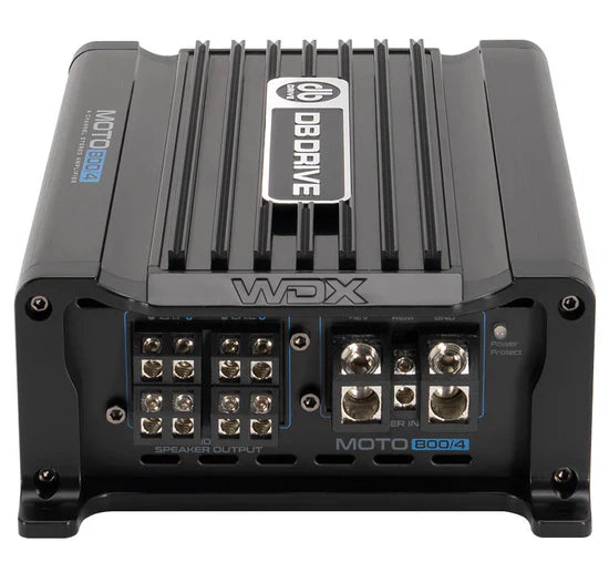 db drive MOTO800/4 : WDX MOTO 4-Channel Class D Amplifier