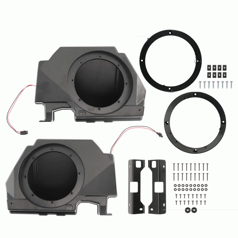 Metra MPS-RZPRO-RP Polaris RZR PRO XP Rear Deck Speaker Pods 2020-Up