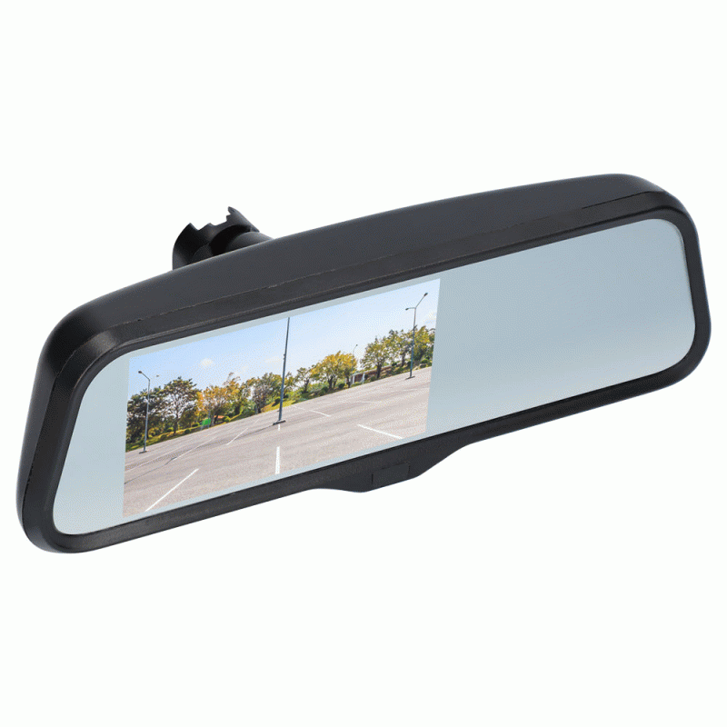 Metra MPS-WRM45 Water-Resistant Rearview Mirror with 4.5 inch Monitor